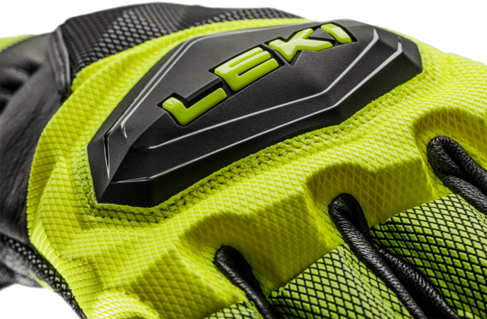 Lyžiarske rukavice Leki WCR Venom SL 3D Black/Ice Lemon
