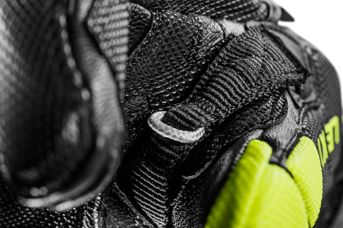 Lyžiarske rukavice Leki WCR Venom SL 3D Black/Ice Lemon
