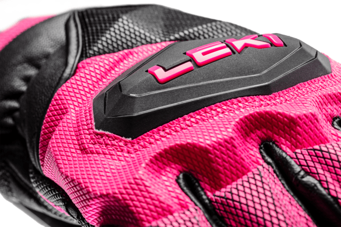 Lyžiarske rukavice Leki WCR Venom SL 3D Black/Pink