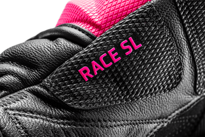 Lyžiarske rukavice Leki WCR Venom SL 3D Black/Pink