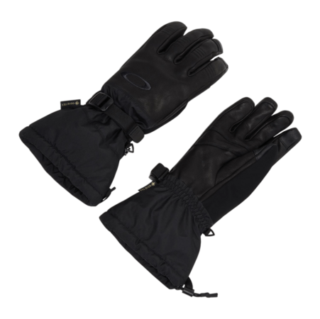 Lyžiarske rukavice Oakley Ellipse Goatskin Gauntlet Gloves Blackout