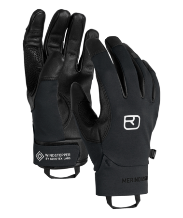 Zimné rukavice Ortovox Ortler Tour Glove W Black Raven
