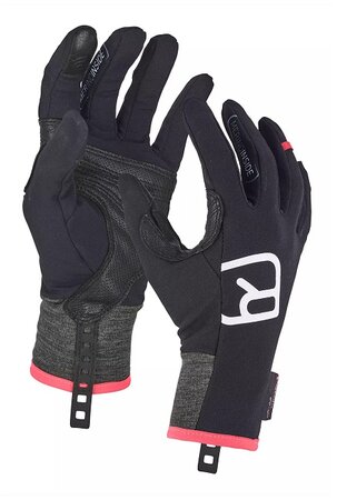 Rukavice Ortovox W's Tour Light Glove Black Raven