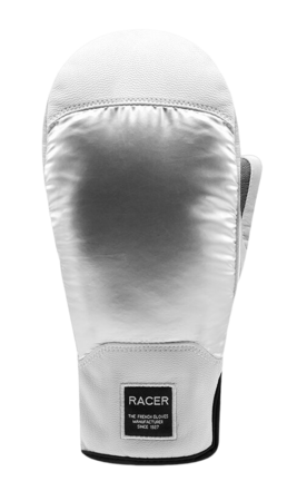 Rukavice Racer AFM PRO MODEL 4 White/Silver