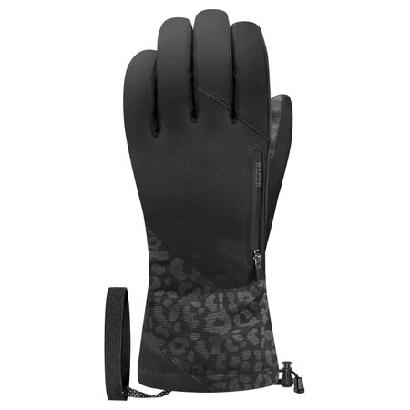 Lyžiarske rukavice Racer G Dinasty Black/Black