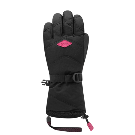 Lyžiarske rukavice Racer Aurore 10 Black/Pink