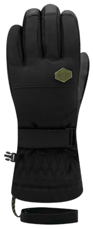 Lyžiarske rukavice Racer Gely 7 Black/Black