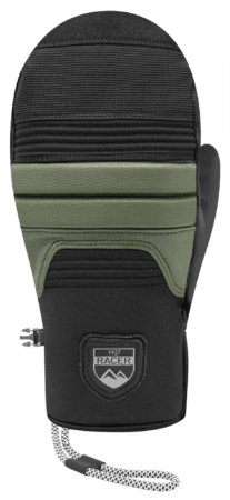 Rukavice Racer Glorify 3 Mitt Black Green Rukavice Racer Glorify 3 Mitt Black Green