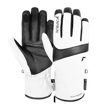 Lyžiarske rukavice Reusch Madison R-TEX® XT White/Black