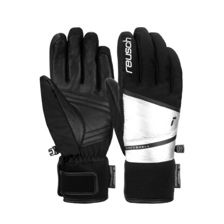 Rukavice Reusch Tessa Stormblox Black/Shiny Silver