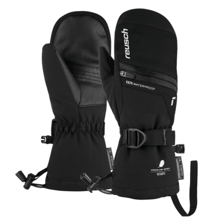 Rukavice Reusch Lando R-TEX XT Junior Mitten black/silver