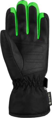 Rukavice Reusch Flash GORE-TEX Junior Black/Black Melange/Neon Green Rukavice Reusch Flash GORE-TEX Junior Black/Black Melange/Neon Green