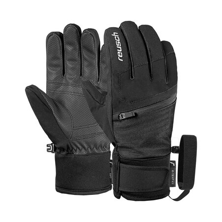 Lyžiarske rukavice Reusch Leo R-TEX® XT Black/White