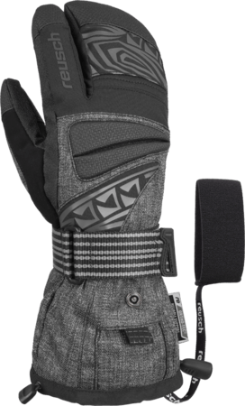 Rukavice Reusch Sweeber R-Tex XT Lobster Black / Grey Rukavice Reusch Sweeber R-Tex XT Lobster Black / Grey