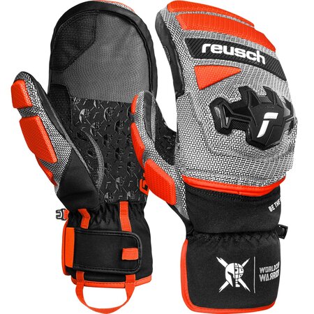 Rukavice Reusch Worldcup Warrior SC Black/Silver/Fluo Red