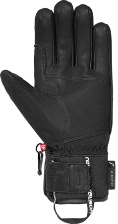 Lyžiarske rukavice Reusch Alpha Pro Black/White/Fire Red