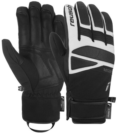 Lyžiarske rukavice Reusch Thunder R-TEX® XT White/Black