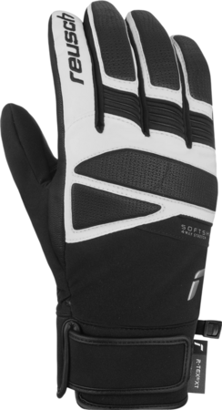 Lyžiarske rukavice Reusch Thunder R-TEX® XT White/Black