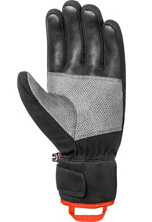 Lyžiarske rukavice Reusch Worldcup Warrior R-TEX® XT Black/Silver/Fluo Red