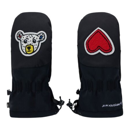 Lyžiarske rukavice Rossignol W JCC Mittens R-Shell Dry Black