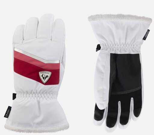Zimné rukavice Rossignol W New Piste G White