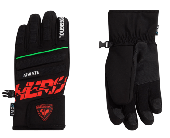Zimné rukavice Rossignol Jr Hero Impr Black G Zimné rukavice Rossignol Jr Hero Impr Black G