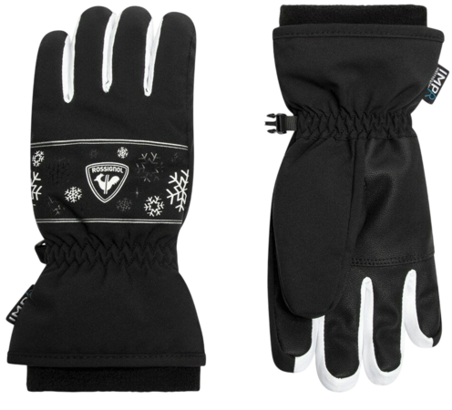 Zimné rukavice Rossignol Jr Jane Impr G Black Zimné rukavice Rossignol Jr Jane Impr G Black