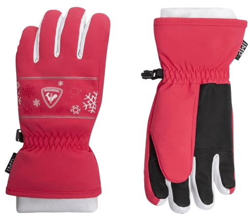 Zimné rukavice Rossignol Jr Jane Impr G Tea Rose