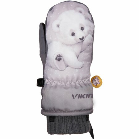 Detské rukavice Viking Glade Grey Bear