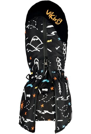 Lyžiarske rukavice Viking Snoppy Black