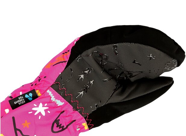 Lyžiarske rukavice Viking Snoppy Fuchsia
