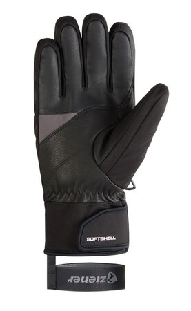 Lyžiarske rukavice Ziener Gokoni-Z GTX Black