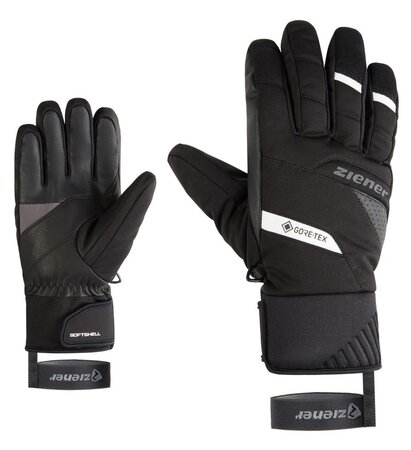 Lyžiarske rukavice Ziener Gokoni-Z GTX Black