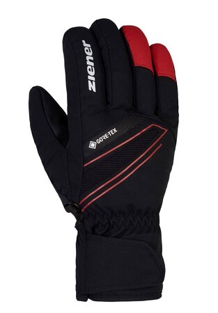 Lyžiarske rukavice Ziener Gunar-Z GTX Black/Red