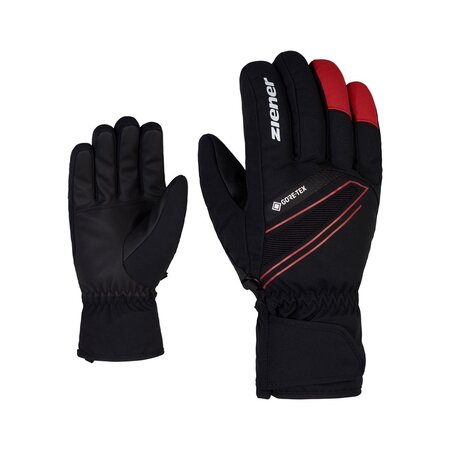 Lyžiarske rukavice Ziener Gunar-Z GTX Black/Red