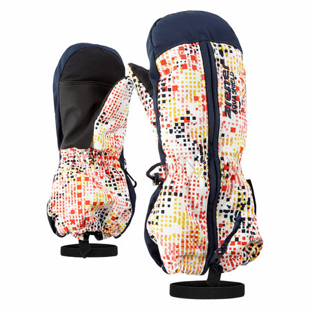 Zimné rukavice Ziener Langelo As Minis Patchwork Print