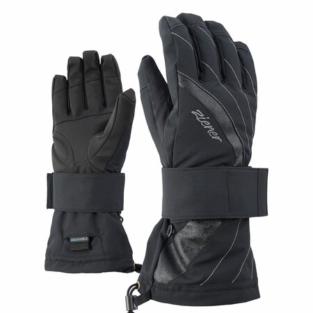 Zimné rukavice Ziener Milana As Lady Black