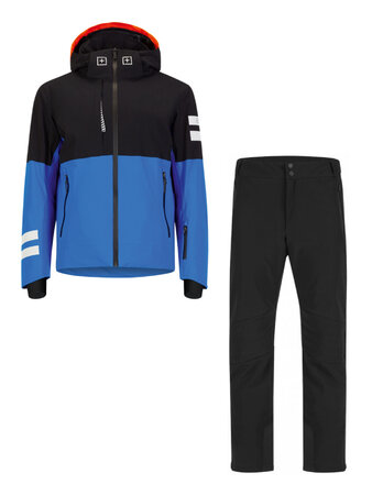 Set športového oblečenia One more Insulated Parrot/Black/Holland + Softshell Ski Pants