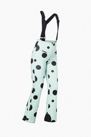 Lyžiarske nohavice Goldbergh Mochi Ski Pants Dots Mint