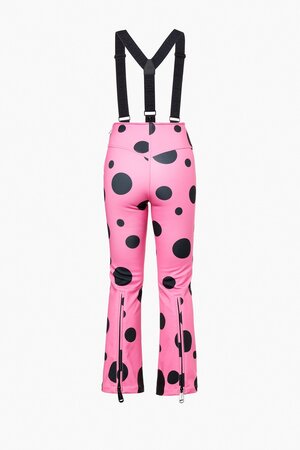 Lyžiarske nohavice Goldbergh Mochi Ski Pants Dots Pink Cosmos