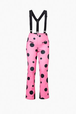 Lyžiarske nohavice Goldbergh Mochi Ski Pants Dots Pink Cosmos