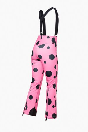 Lyžiarske nohavice Goldbergh Mochi Ski Pants Dots Pink Cosmos