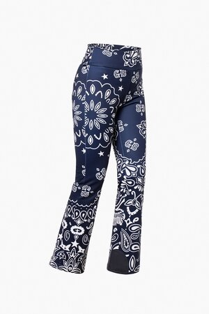 Lyžiarske nohavice Goldbergh Shiro Ski Pants Bandana Paisley Blue