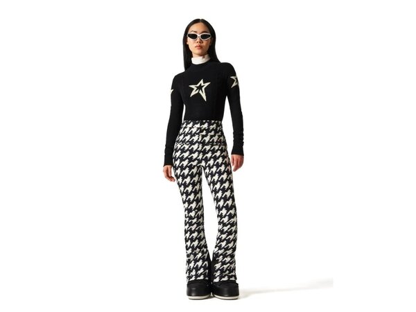 Lyžiarske nohavice Perfect Moment Aurora HW Ski Pant B&W Houndstooth