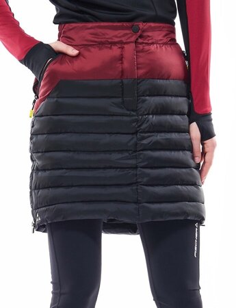 Sukňa Fischer IDRE Insulation Black/Burgundy Sukňa Fischer IDRE Insulation Black/Burgundy