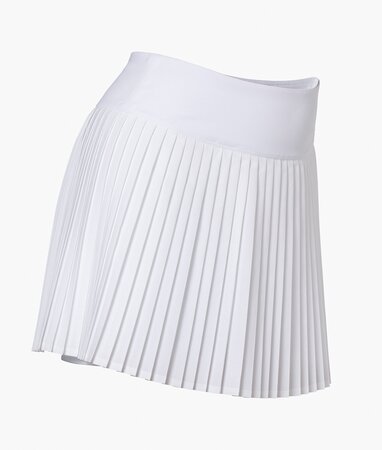 Sukňa Goldbergh Plissé Skirt White