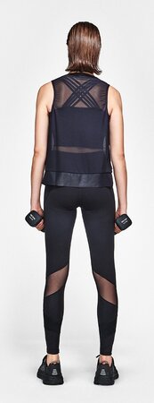 Dámske funkčné legíny Goldbergh Zamora Legging Black