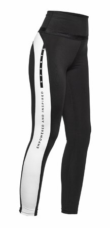 Dámske funkčné legíny Goldbergh Zuzana Legging Black/White