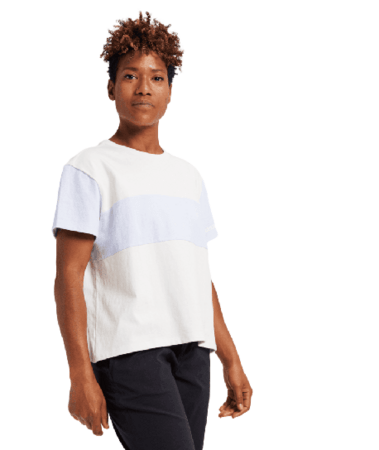 Dámske tričko Burton Lowball Short Sleeve Stout White/Opal