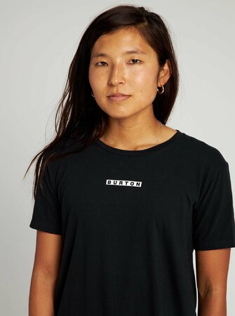 Dámske tričko Burton Vault Short Sleeve True Black